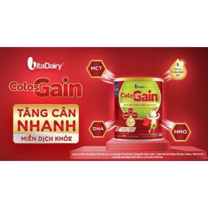 Sữa bột Colosgain 1+ 800g