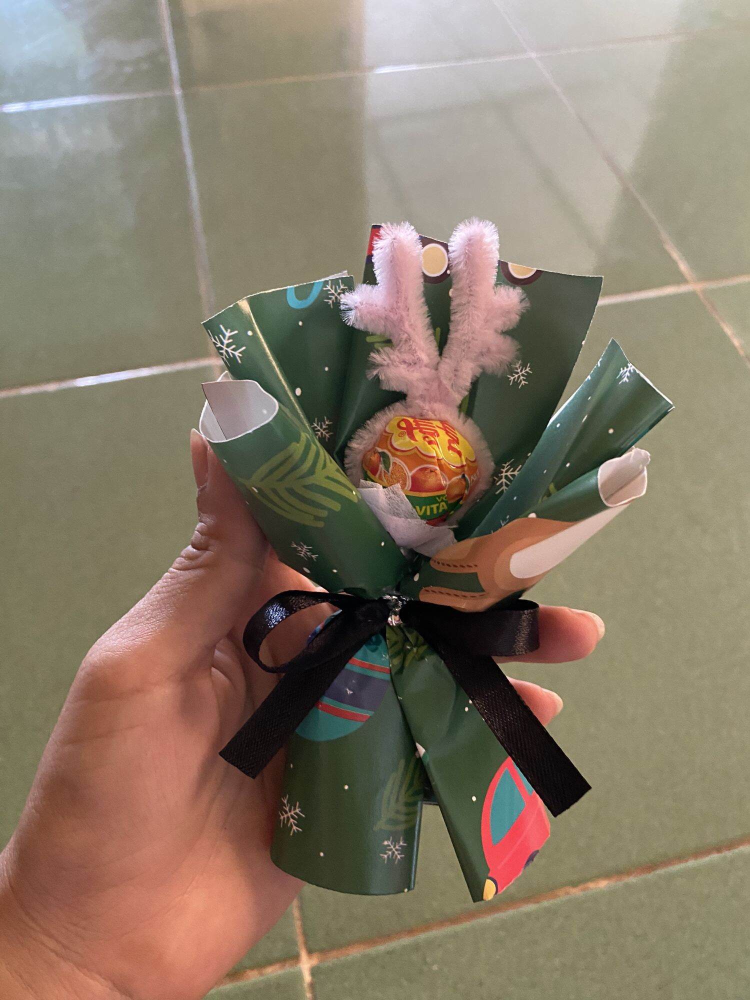 Bó kẹo quà tặng noel