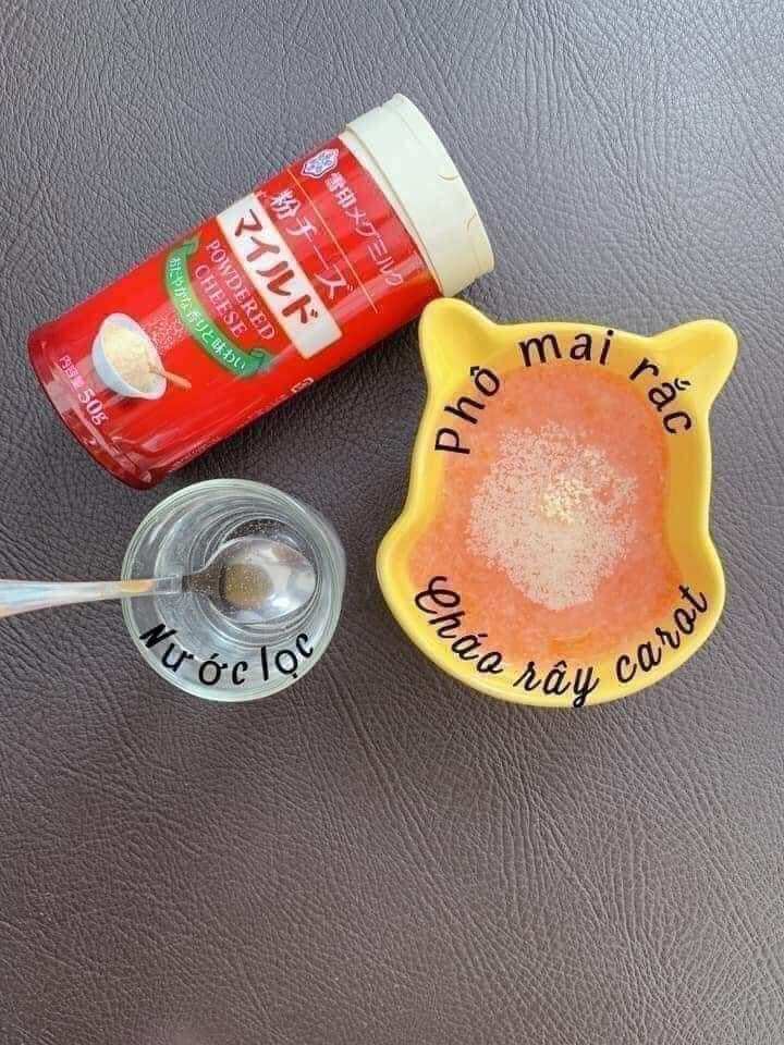 Phô mai rắc cháo/bột/cơm Meg Nhật Bản