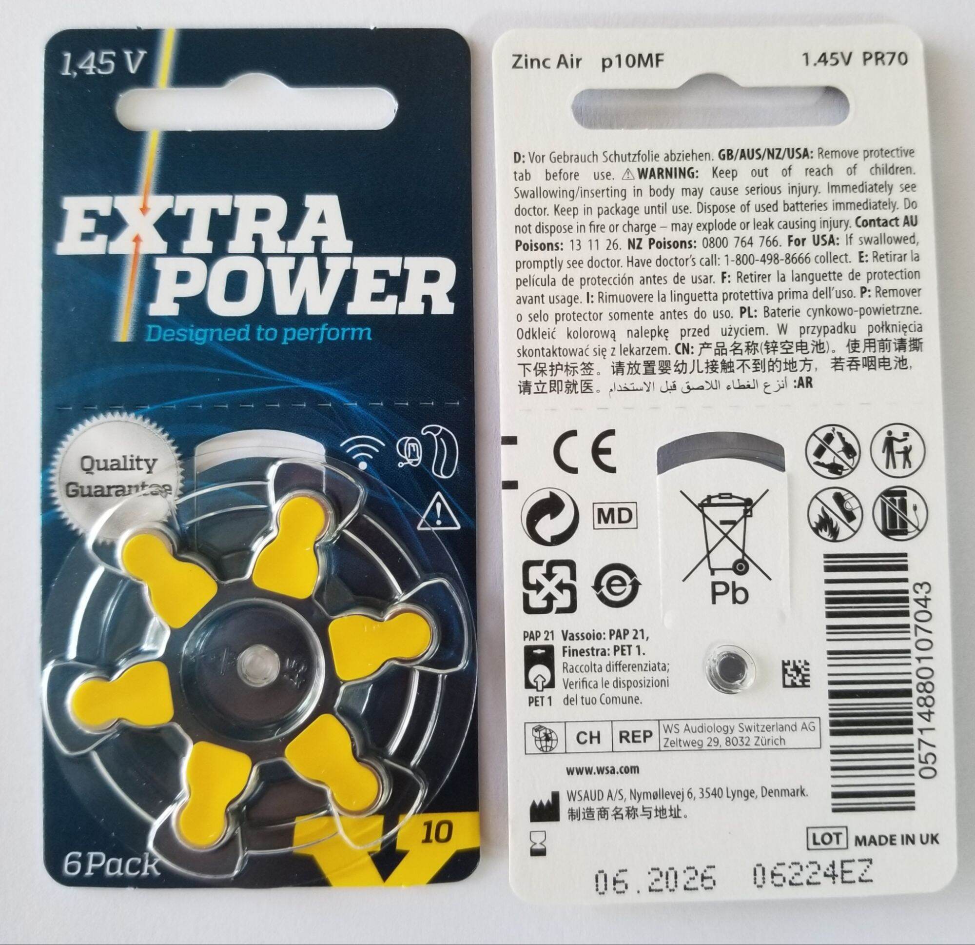 Pin máy trợ thính  (chính hãng của Đức)