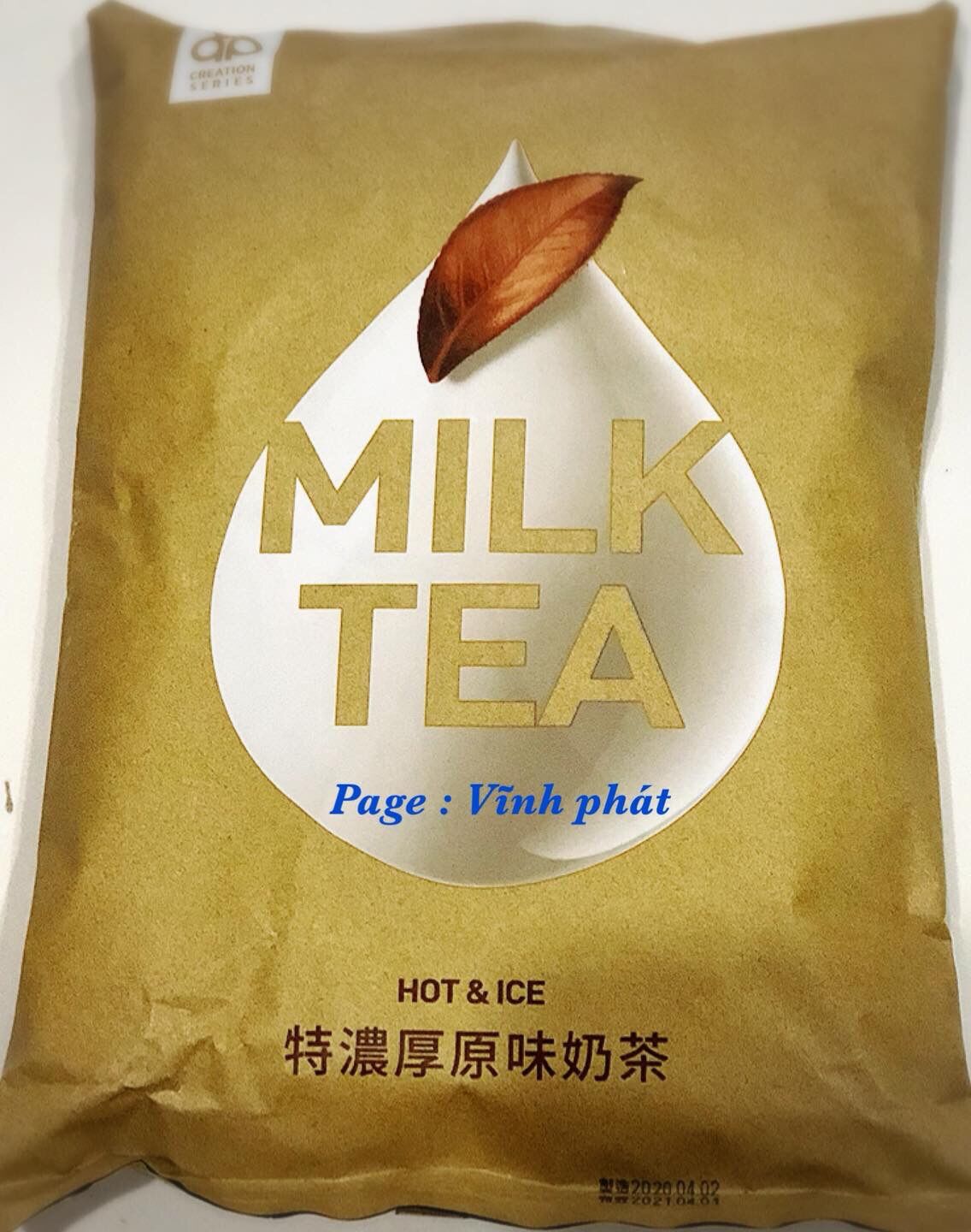 [HCM]BỘT TRÀ SỮA MILK TEA ĐÀI LOAN