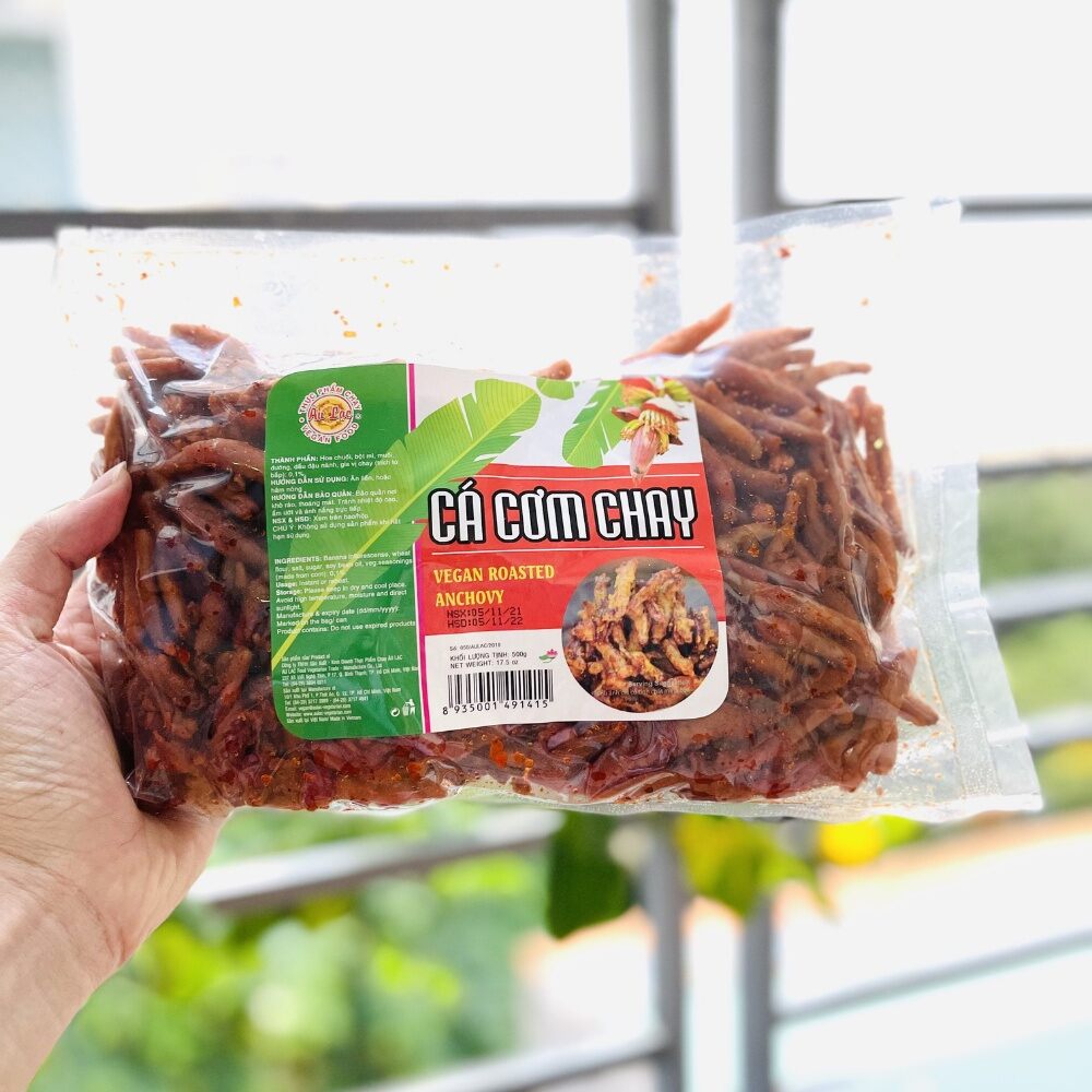 CÁ CƠM CHAY ÂU LẠC 500G ĐỒ ĂN CHAY THỰC PHẨM CHAY.
