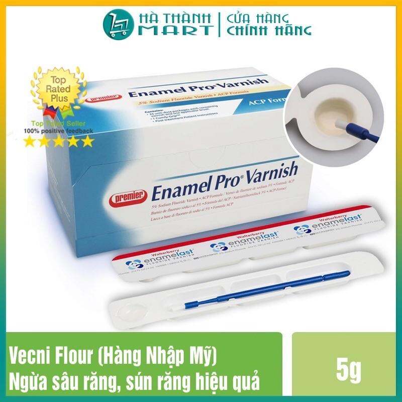 VECNI FLOUR Kem bôi răng chống sâu răng, kem bôi răng chống sún răng cho bé