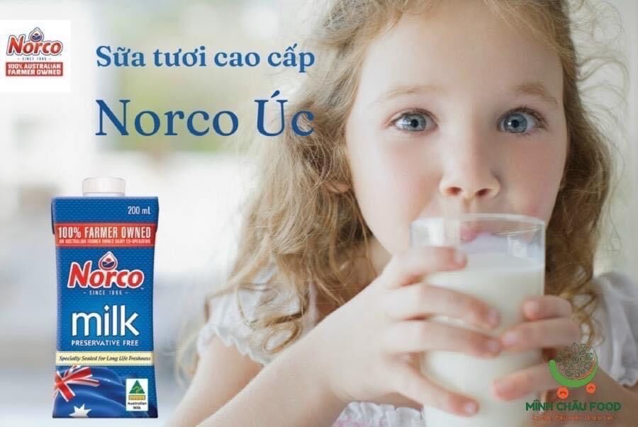 Sữa tươi Norco cao cấp Úc thùng 24 hộp