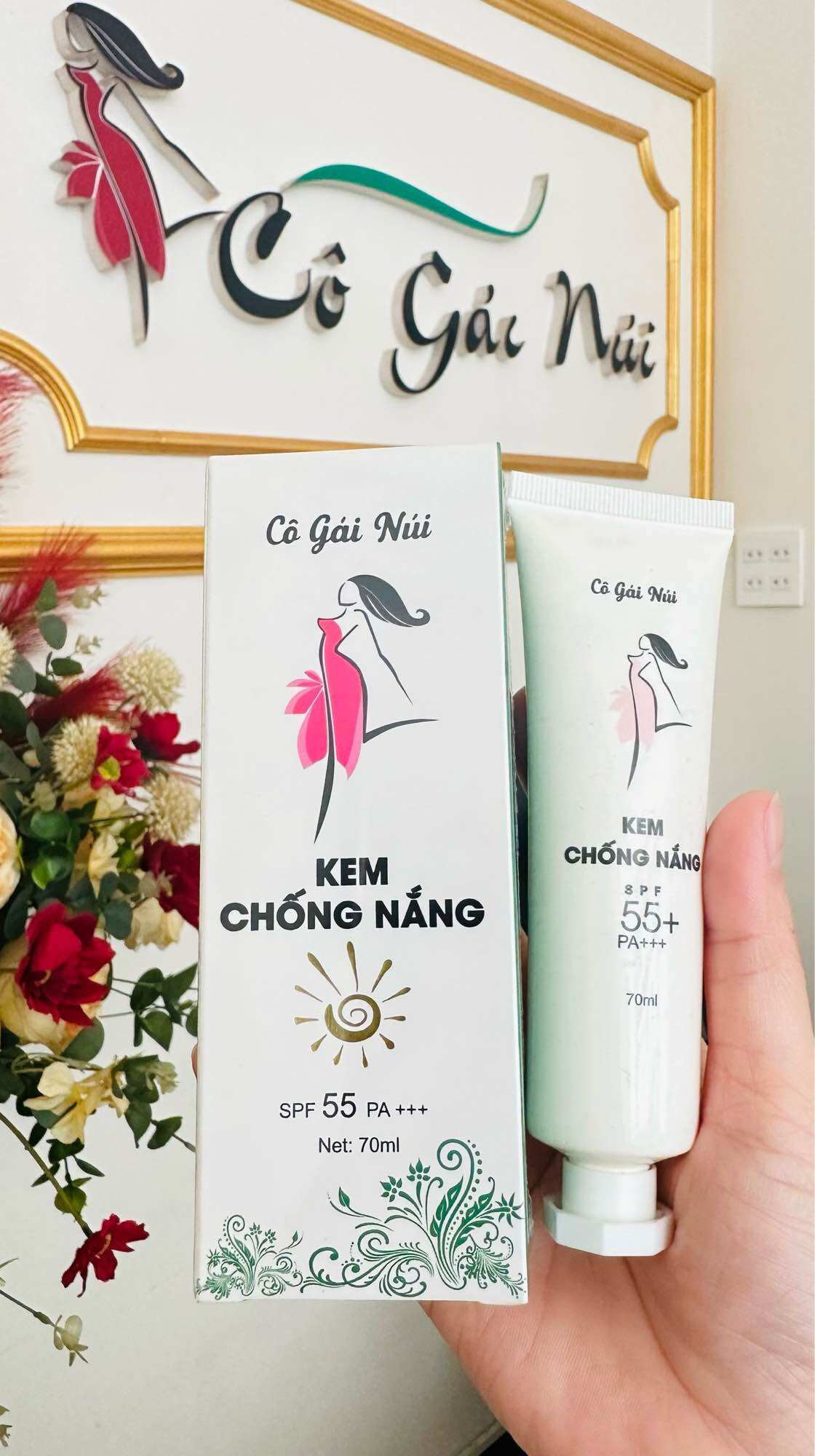 Kem chống nắng cô gái núi