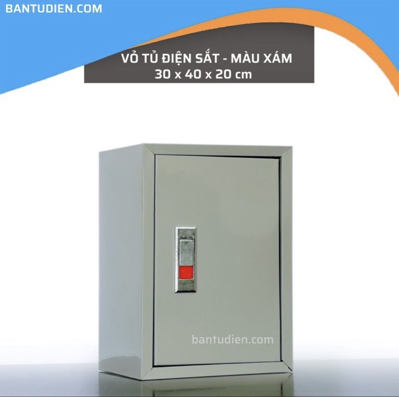 Vỏ tủ điện sắt 30x40x20