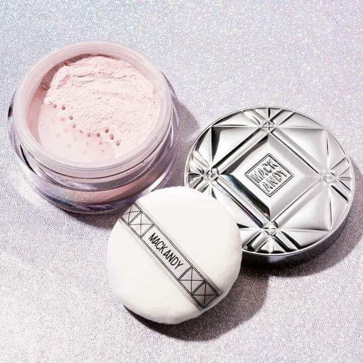 phấn phủ nhũ kiềm dầu mack andy .