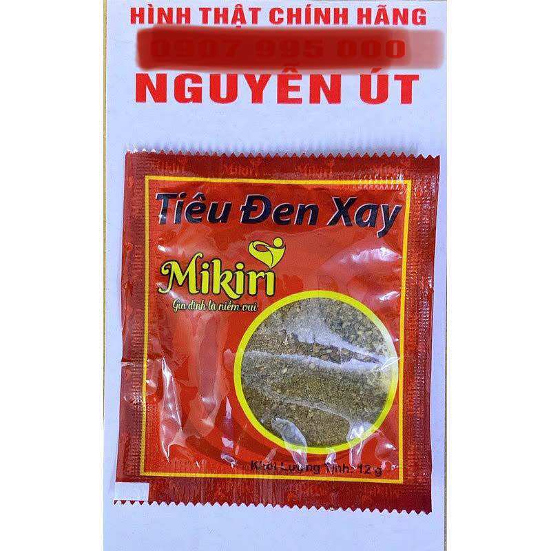 Tiêu đen xay mikiri gói 12g