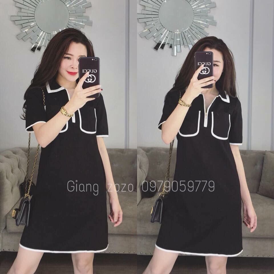Đầm viền túi Bigsize 60-90 ký, thời trang nữ dành cho khách ngoại cỡ