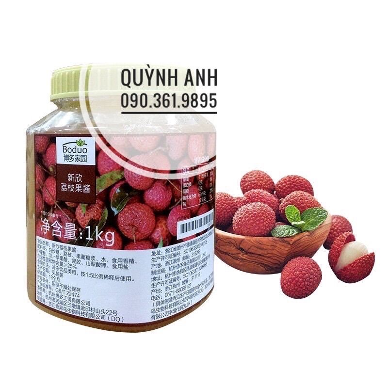 Mứt vải Boduo 1kg