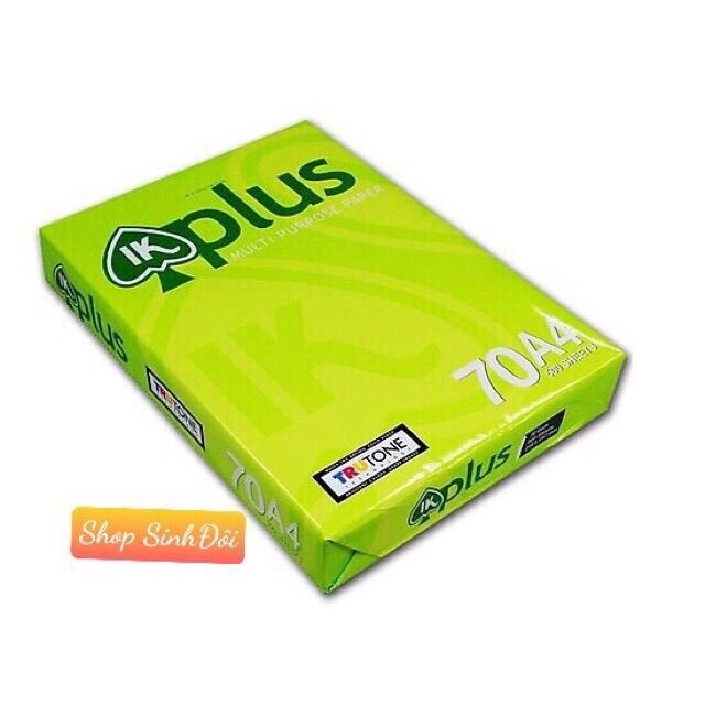 Giấy A4 plus - 70 gsm - 500 tờ