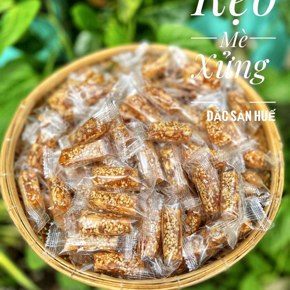 Kẹo mè xửng dẻo nhà làm 1kg