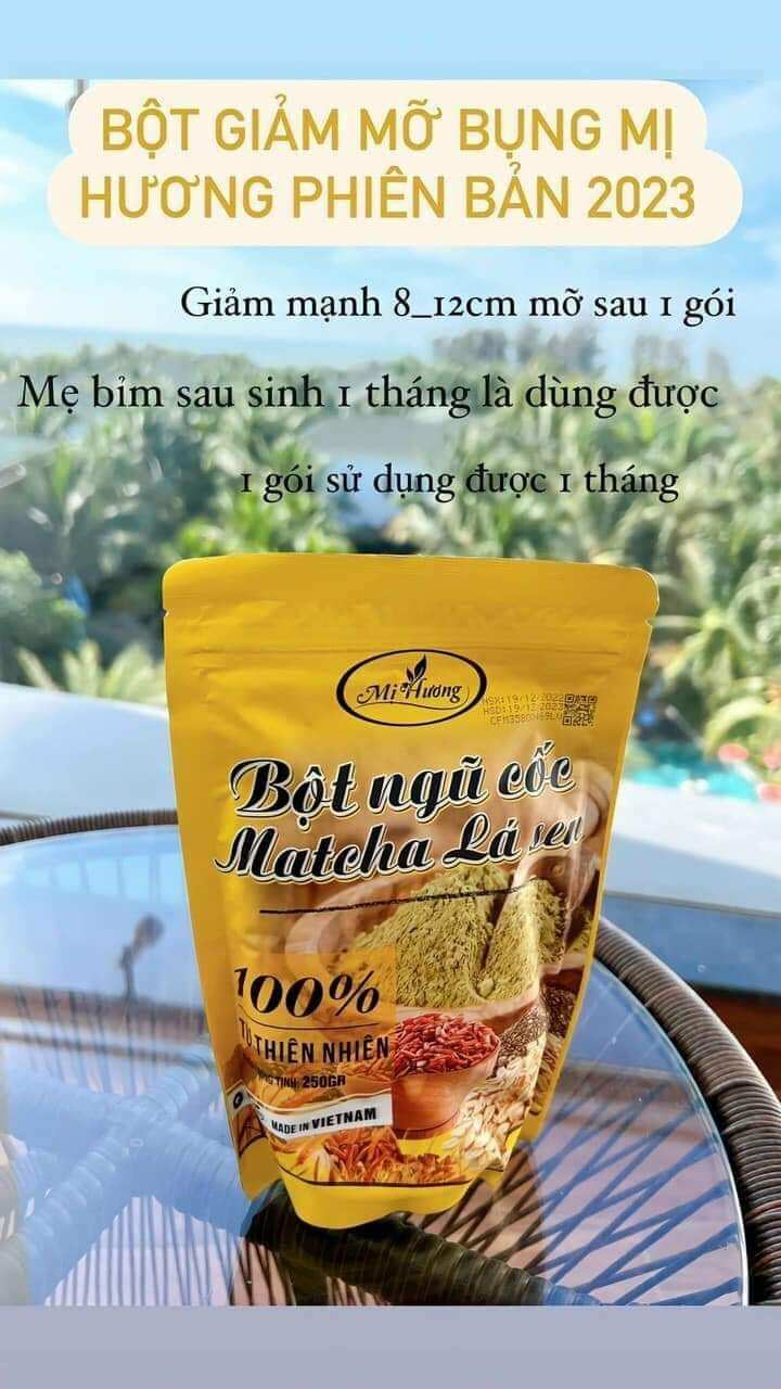[Nhập RS0822 giảm 30k cho đơn 99k]Bột giảm mỡ bụng mị hương [ mị hương ]