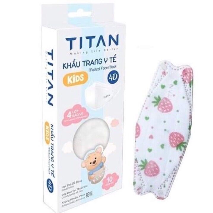 Hộp 10 cái khẩu trang KF94 trẻ em/khẩu trang KF94 kids/ khẩu trang kf94 cho bé