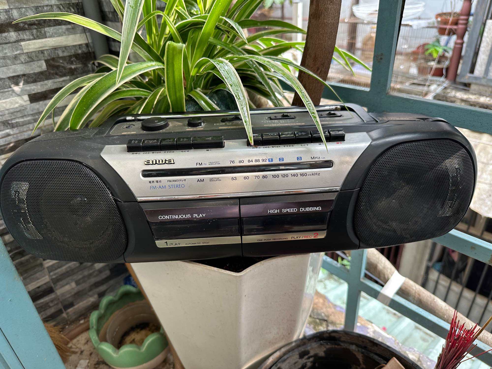 Cassette radio aiwa CS W520 nội địa nhật