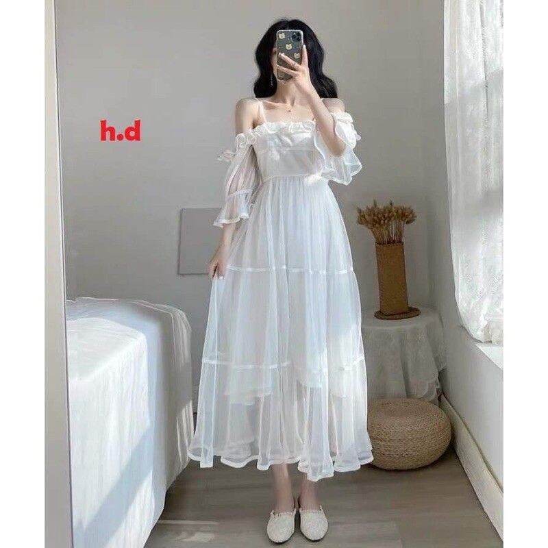 Váy 2 dây công chúa (ảnh thật cuối)