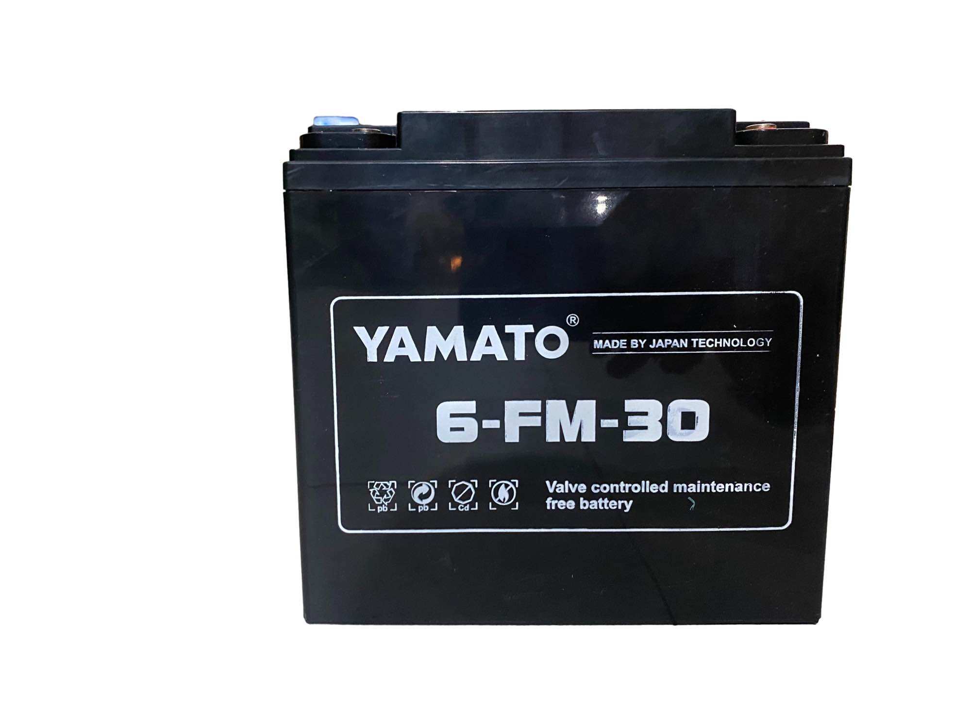 Acquy yamato 12v30ah bảo hành 12 tháng