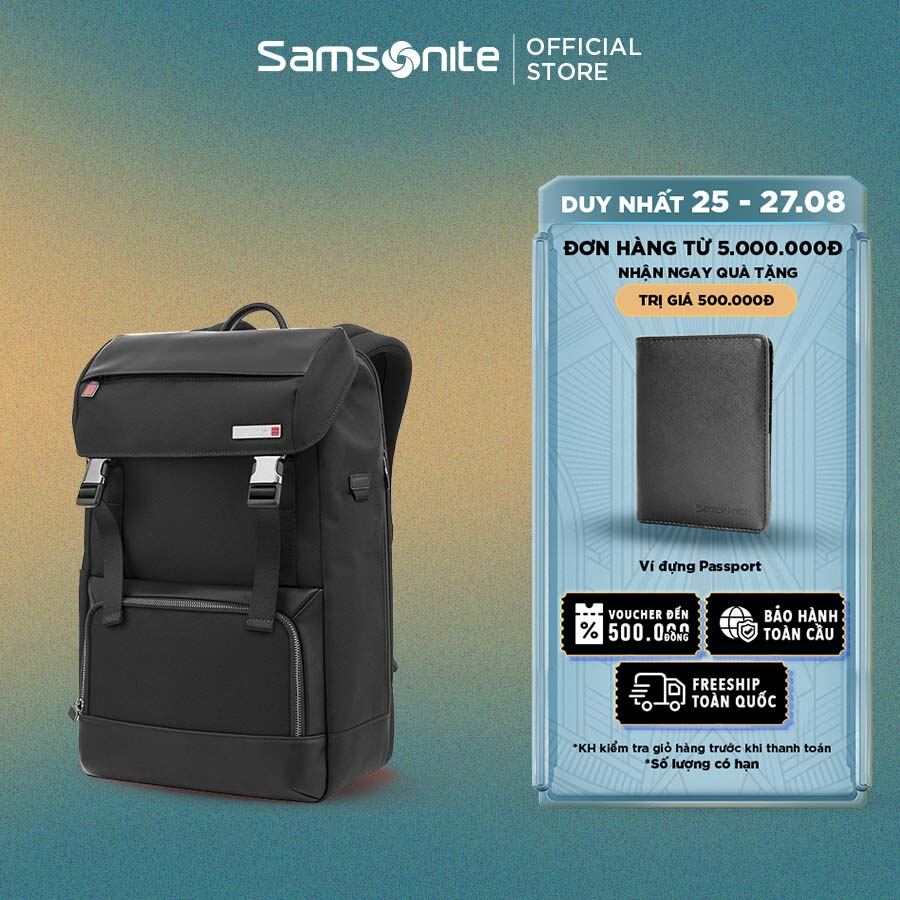 Balo laptop samsonite sefton w/ flap tcp