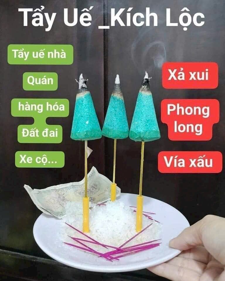 Hộp nhang xông phong thủy - Xông giải phong long