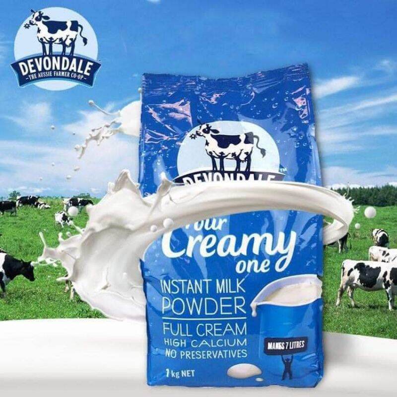 Sữa bột nguyên kem 1kg Devondale [ nhập khẩu úc]