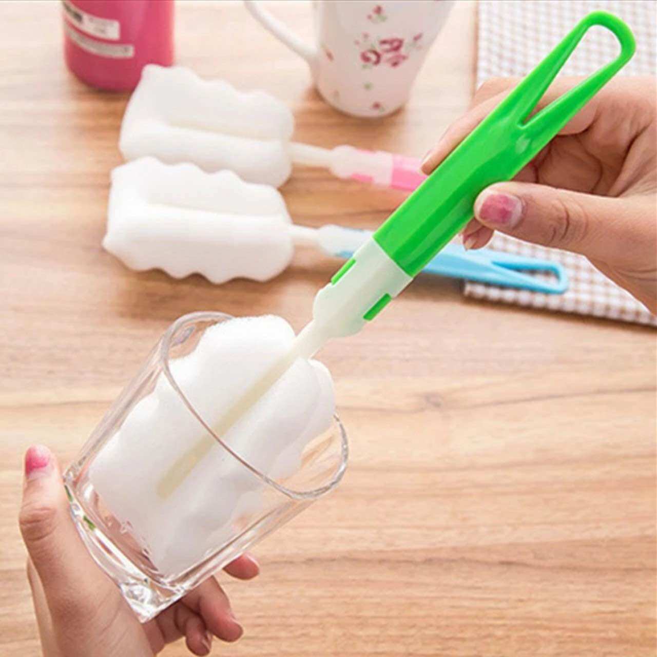 Cọ mút xốp rửa ly rửa bình sữa