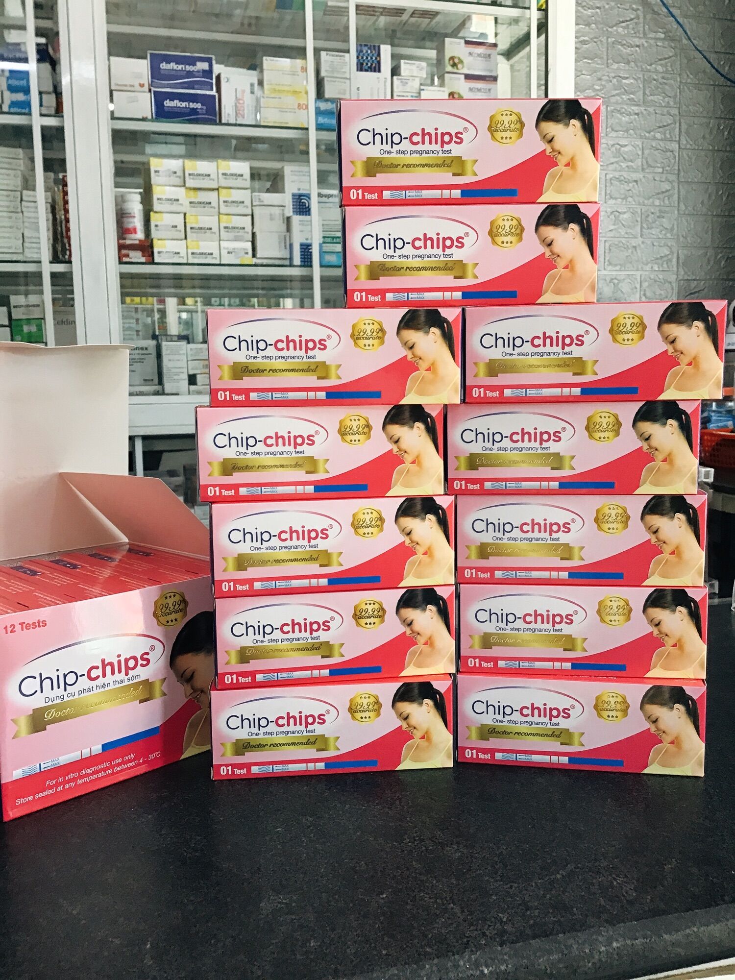Combo 2 que thử thai Chip-chips / Chip Chip