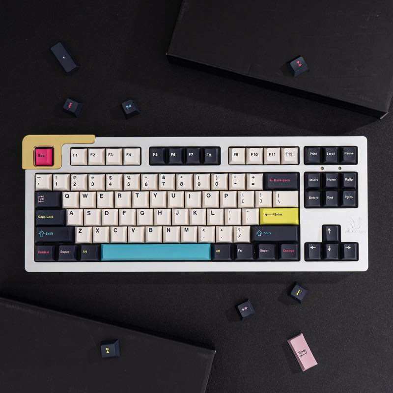 Keycap Cherry Future Funk PBT Cherry Profile bàn phím cơ Keycap GMK Clone CMk Aifei - Polabe Store