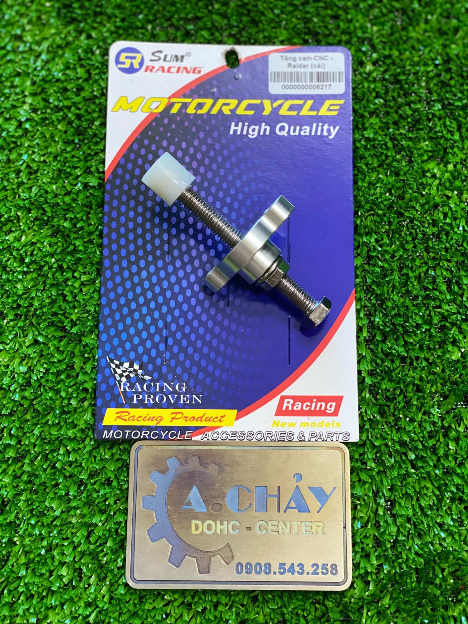 Tăng cam cnc sum racing - raider xăng cơ
