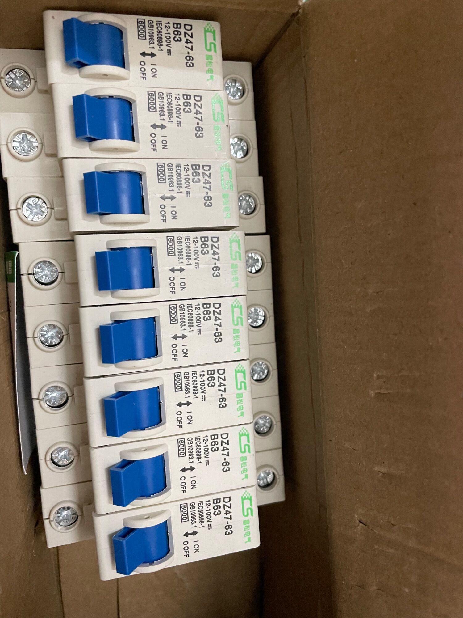 Cầu dao CB DC ngắt điện DC 1P dòng cao