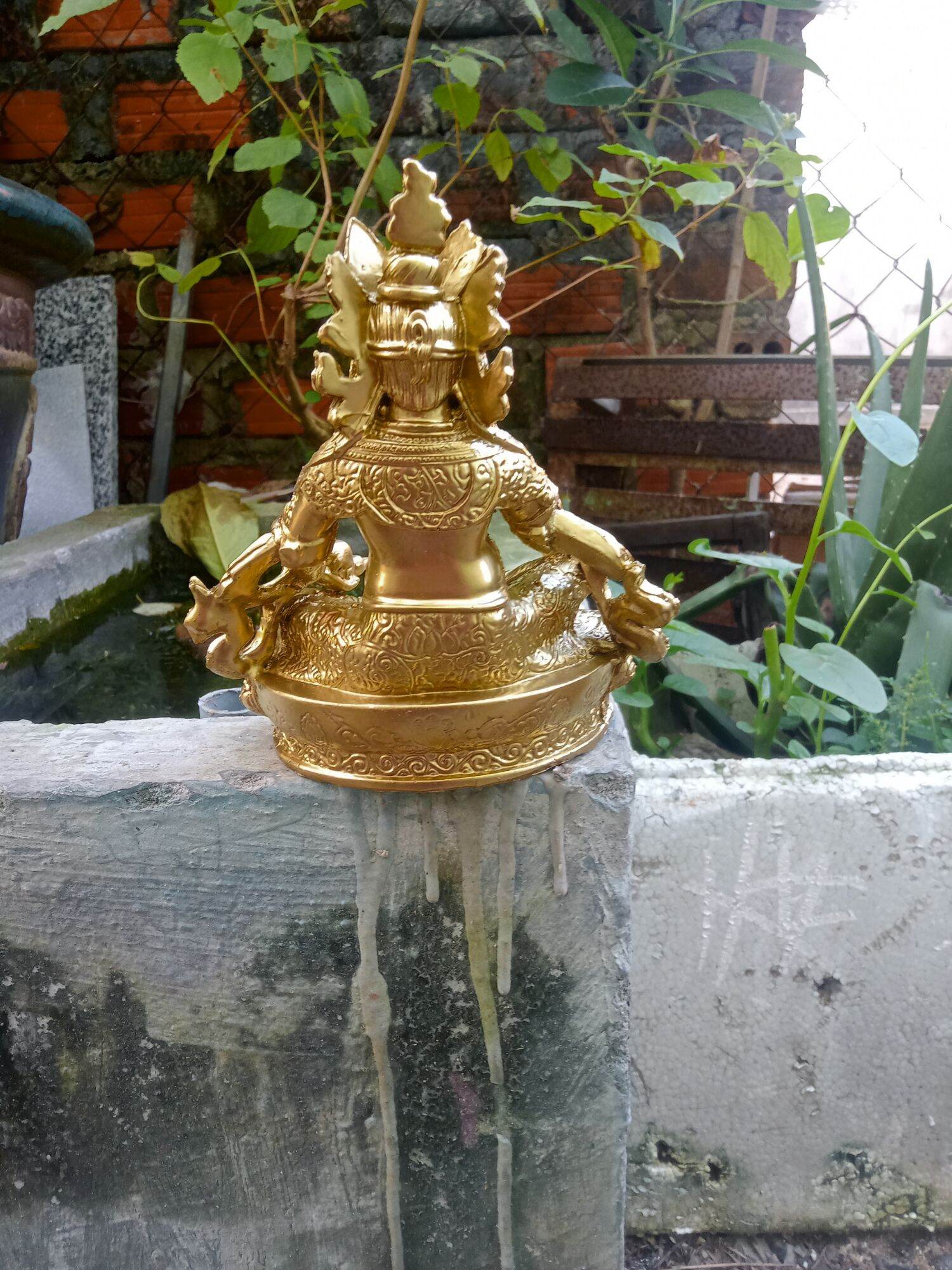 tượng hoàng thần tài cao 14.5cm