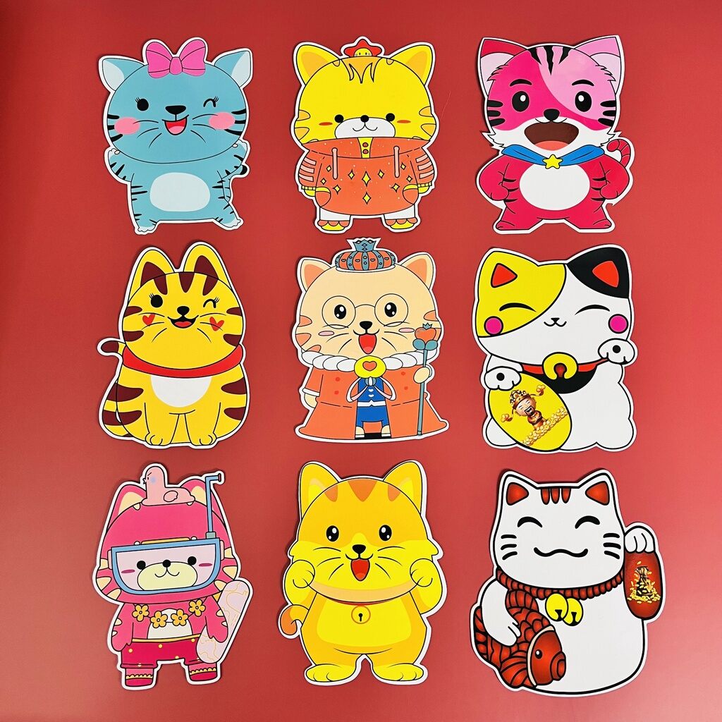 Bao lì xì Chibi hoạt hình 2023 (5 cái/xấp)