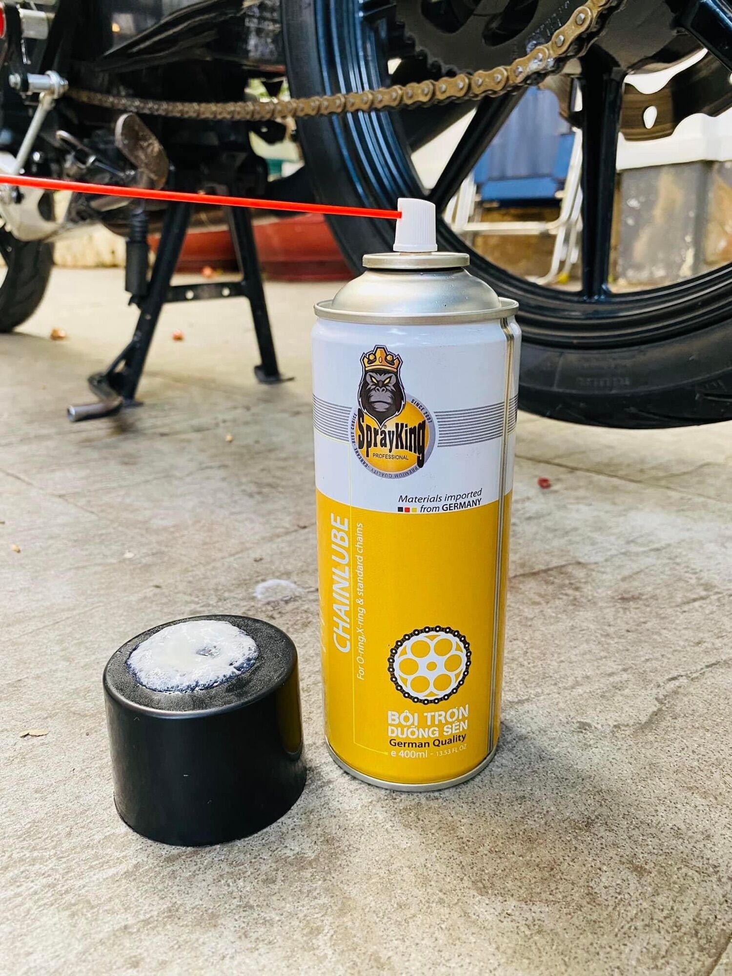 Combo Sprayking Rửa sên, Dưỡng sên, Nhựa nhám