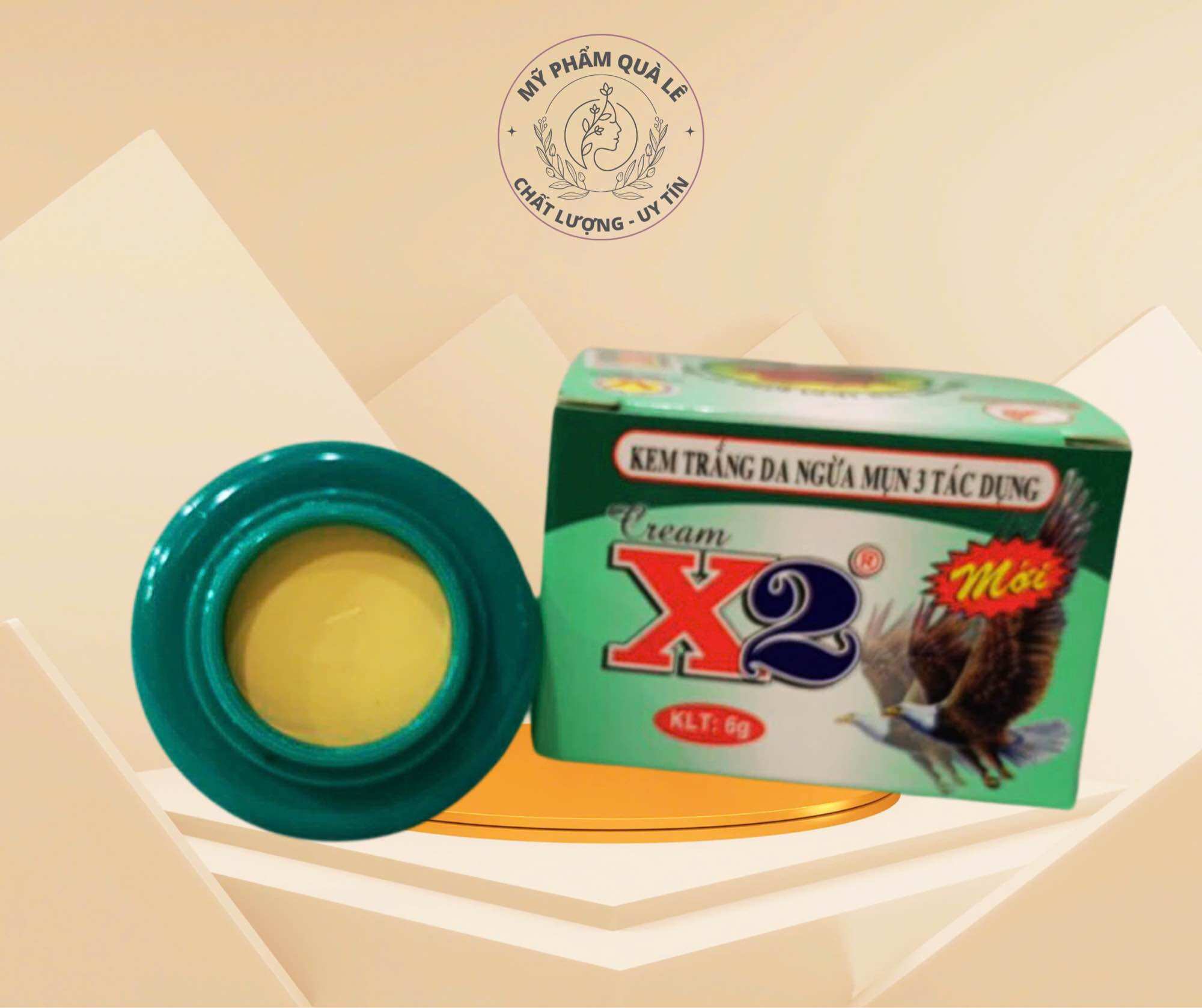 kem X2  hết mụn 3 tác dụng hủ 6g
