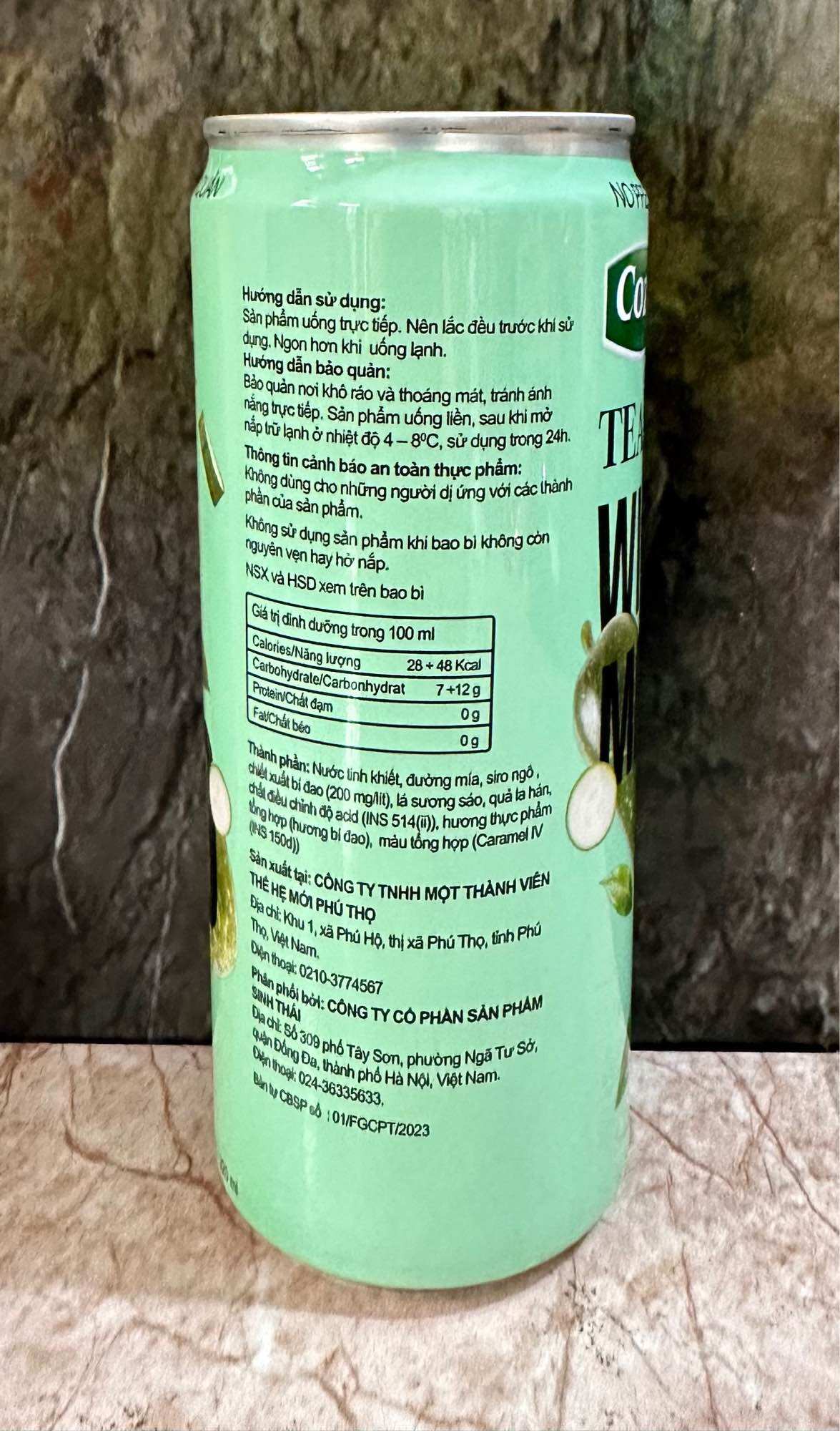 1 Lốc Trà Bí Đao CoZy /6 Lon * 320ml