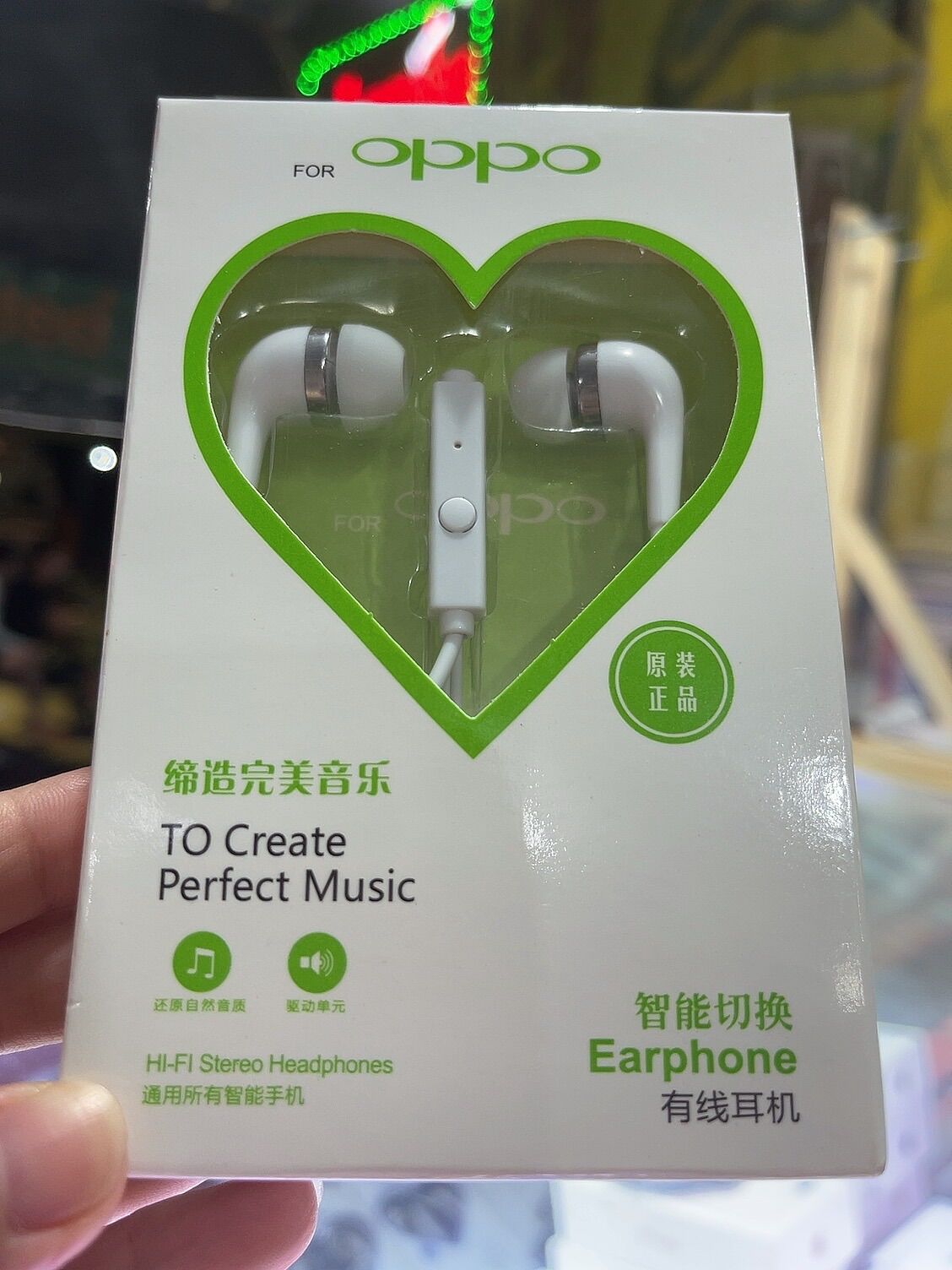 Tai nghe có dây cho oppo ,realme
