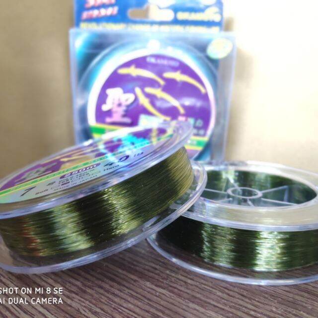 Cước cá cơm 4 con cá  nhật bản OKAMOTO cuộn dài 250m