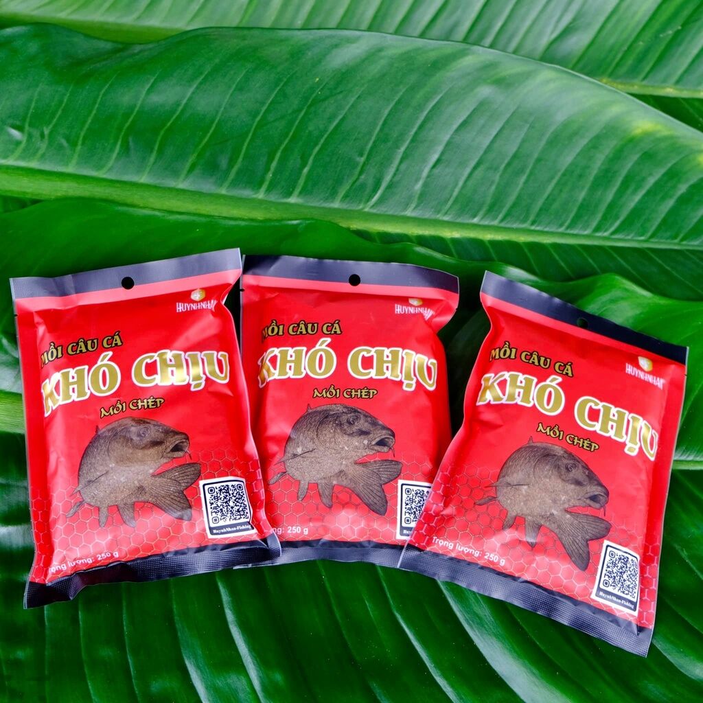Mồi câu khó chịu ĐỎ ( chép ) - ĐEN  ( tổng hợp )