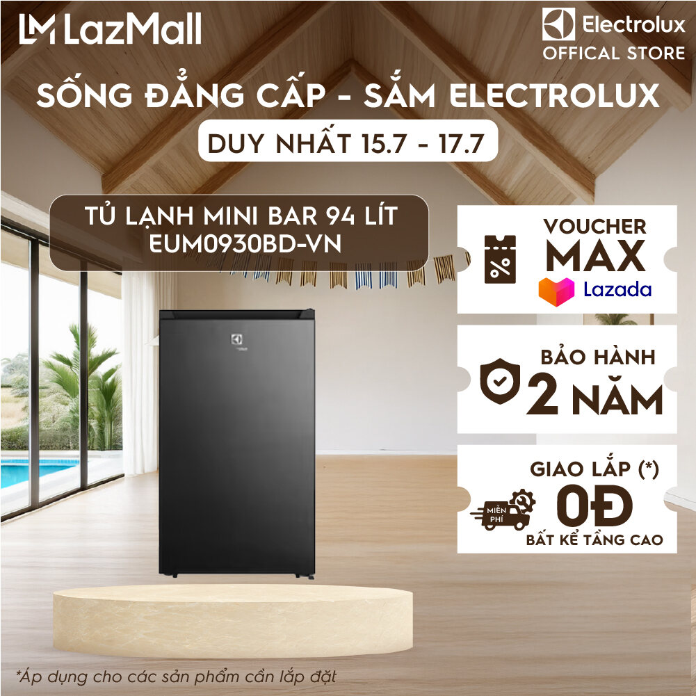 Tủ lạnh mini bar Electrolux UltimateTaste 300 94 lít - EUM0930BD-VN - Ngăn lạnh riêng biệt, trữ thực