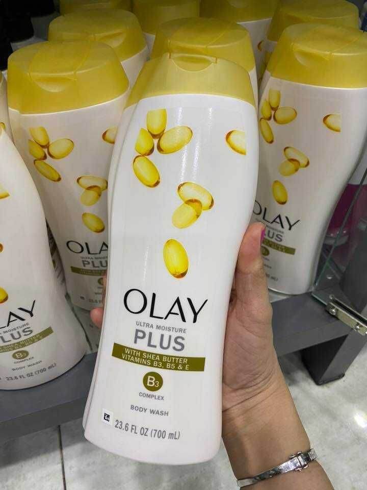 Sữa tắm Olay Vàng sữa - Hạnh nhân 700ml