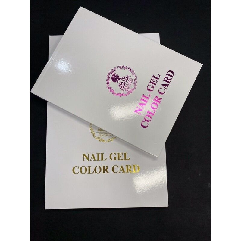 ⭐️{NOW SHIP}Sổ trưng mẫu trưng bảng màu móng nail loại 216-308móng