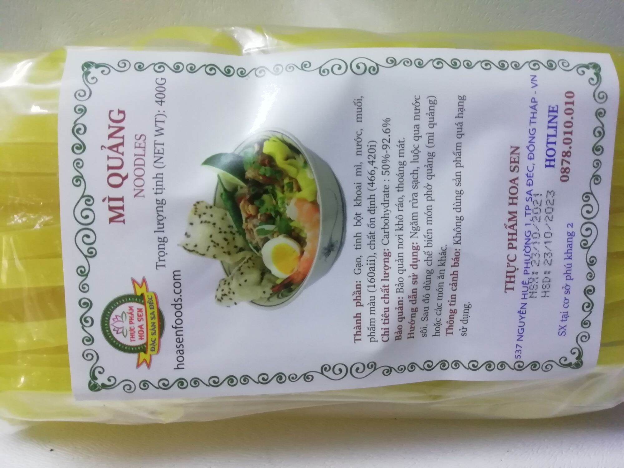Mì quảng 400g