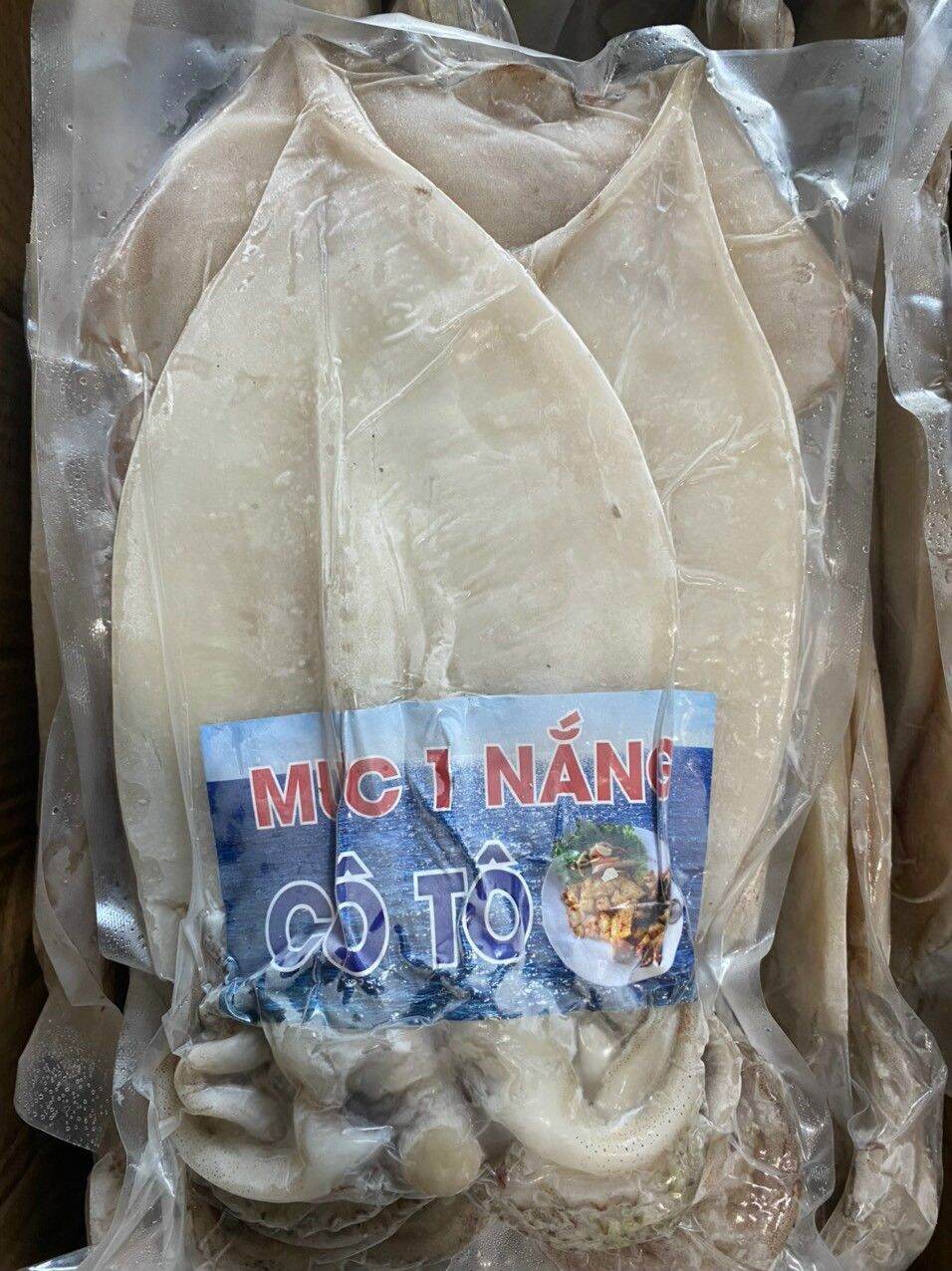 1 ký Mực 1 nắng Cô Tô