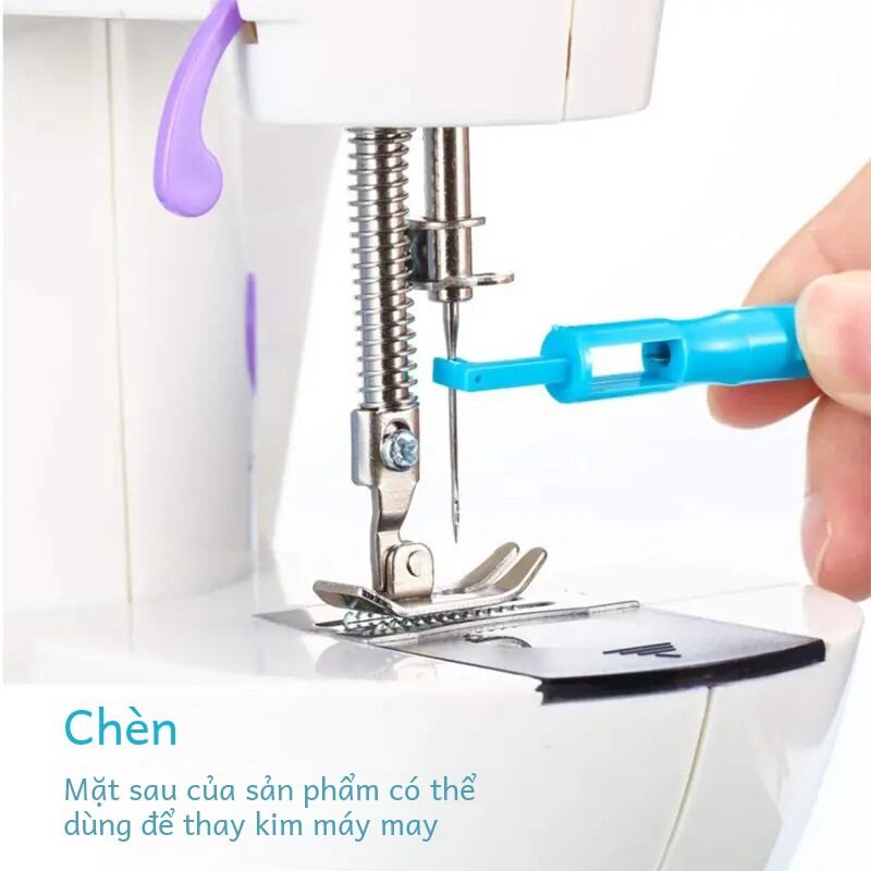 Tự Động Threader Máy May Kim Threader Thời Chèn Vào Dụng Cụ Nhanh May Threader Kim Đổi