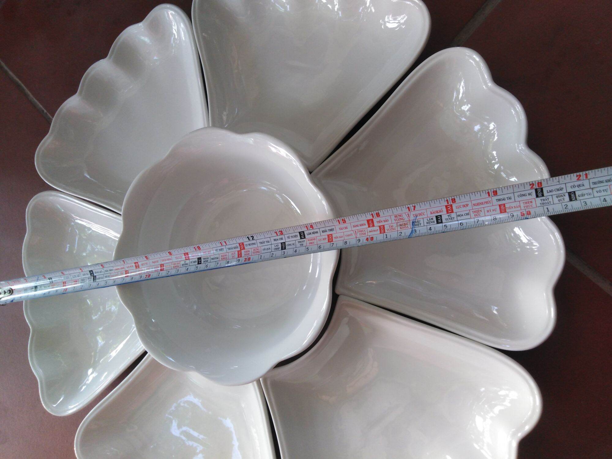 Bộ Bát Đĩa Hoa Mặt Trời