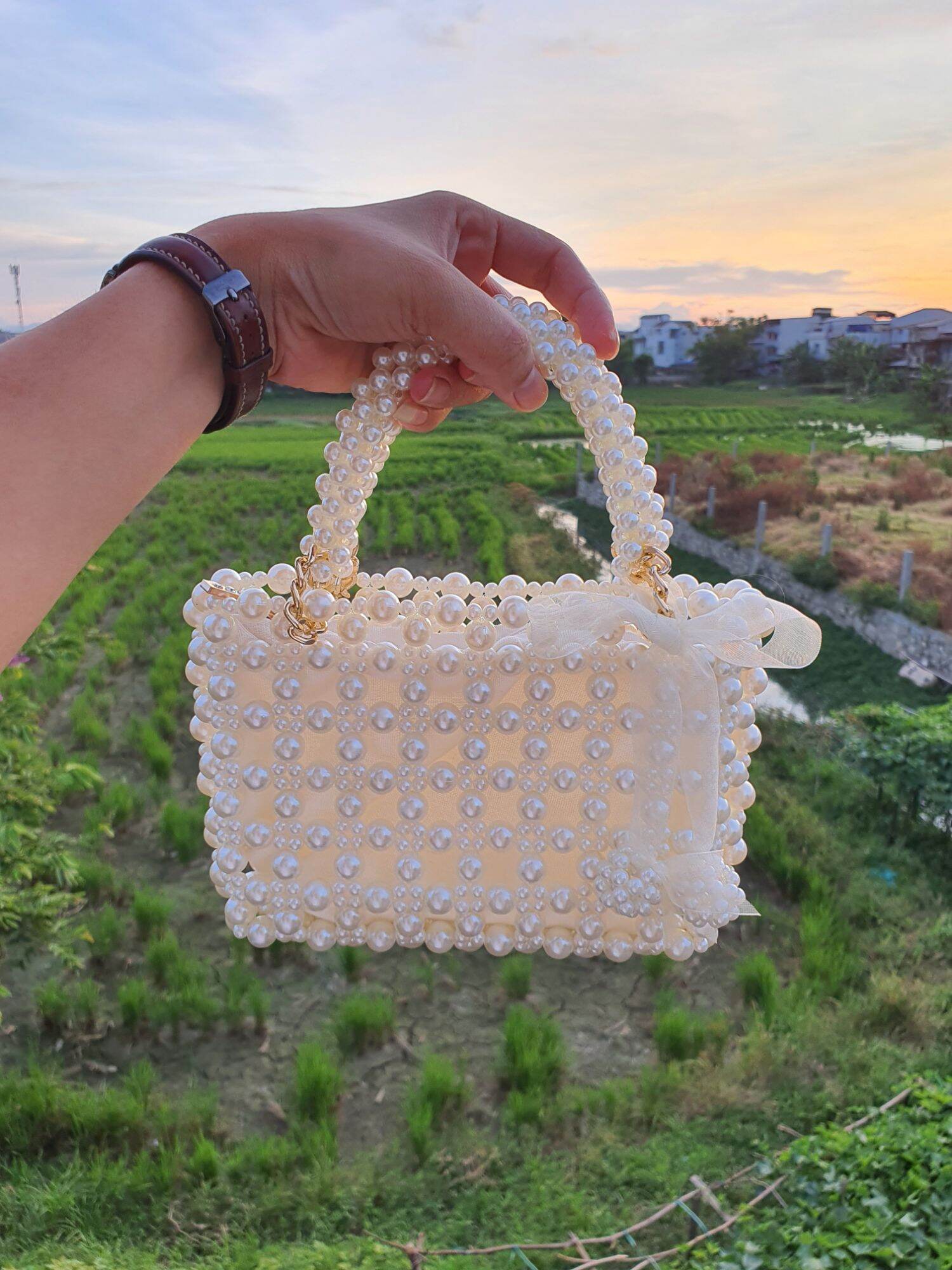 Túi cườm hand make HCN