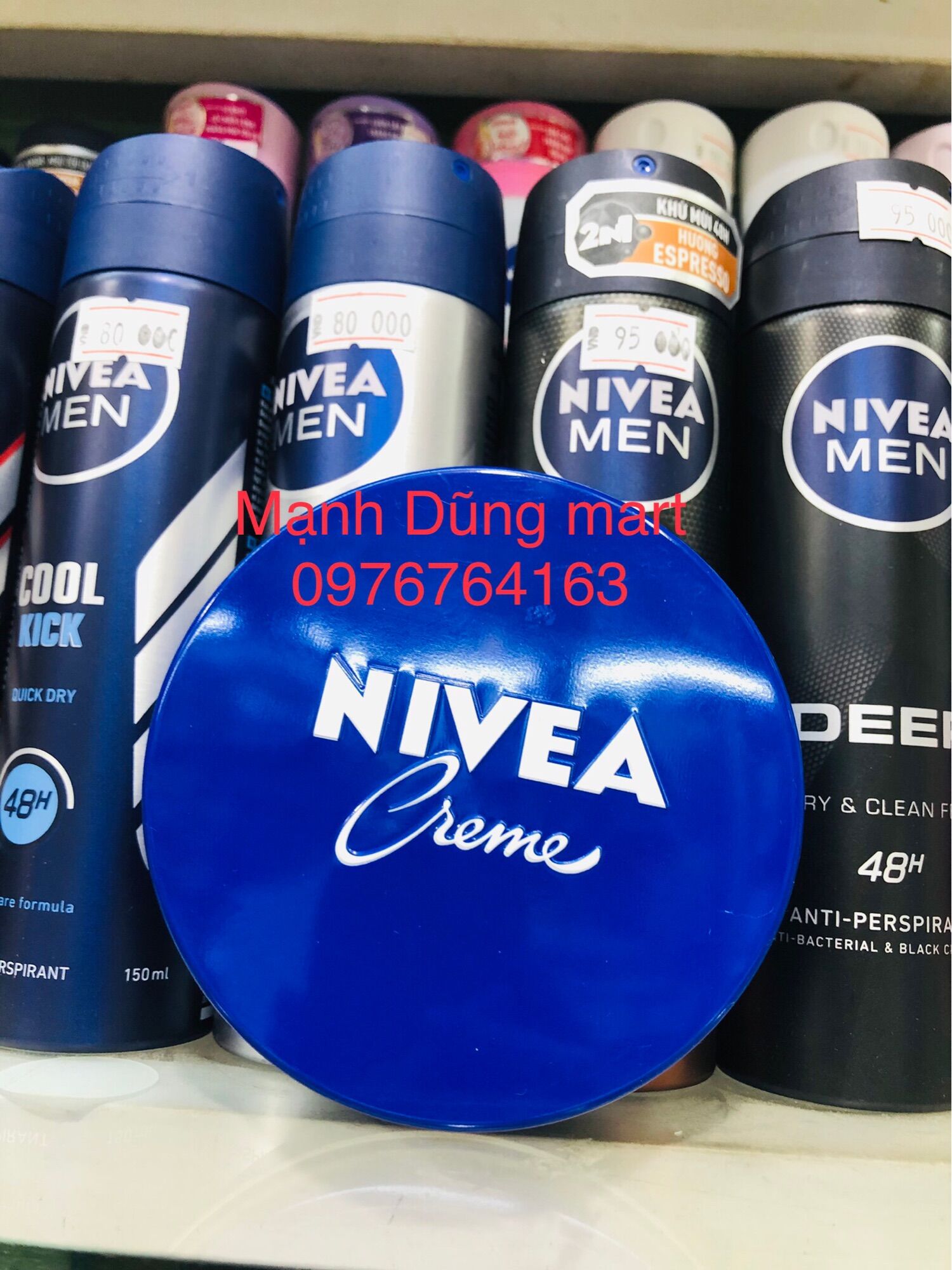 Kem chống nẻ - kem dưỡng ẩm nivea cream màu xanh 150ml, chống lão hóa, nhăn, mốc da, mẩn ngứa, sử dụng được cho trẻ em