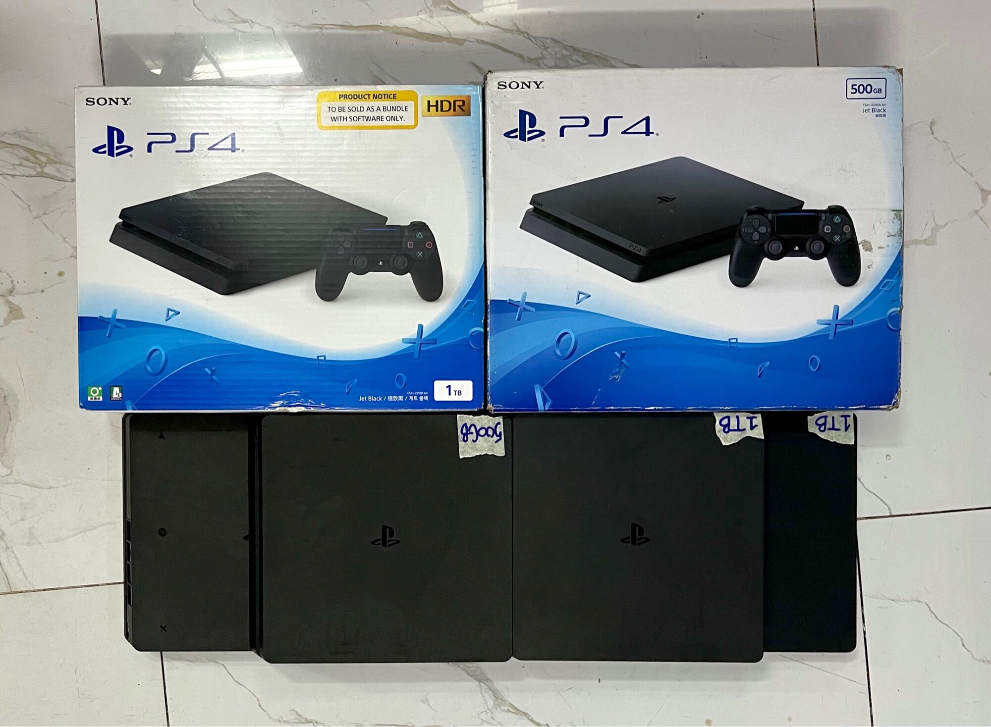 Máy chơi game PS4 Slim 500GB / 1TB 2ND