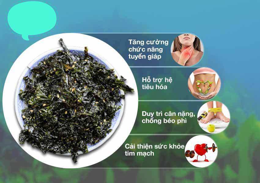 500g Rong biển loại 1[dùng nấu canh hoặc cháy tỏi]