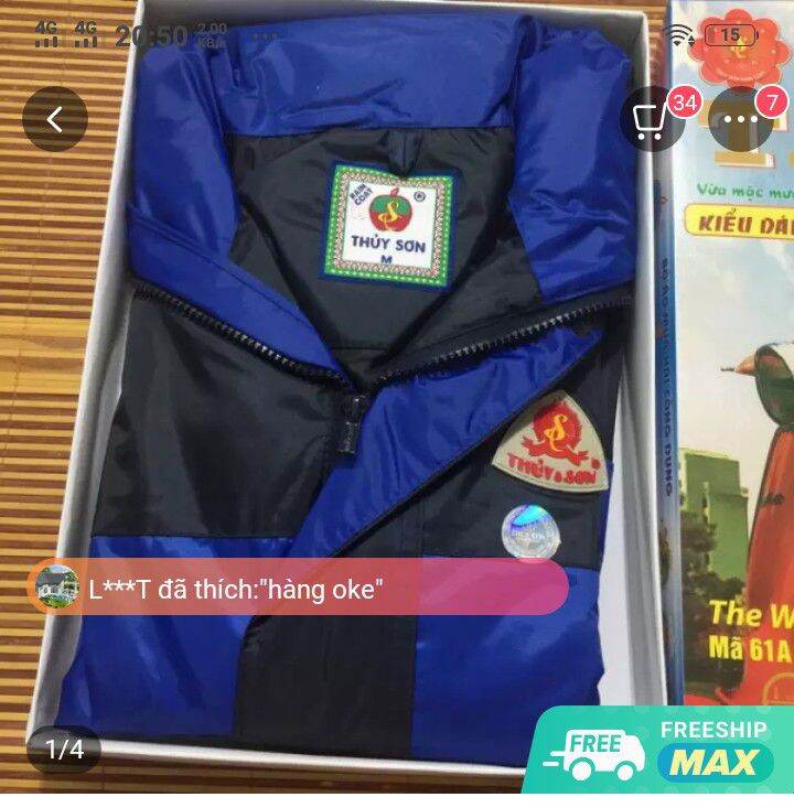 Áo mưa hai lớp,thuỷ sơn xl công dụng vừa đi mưa vừa chống rét sl1
