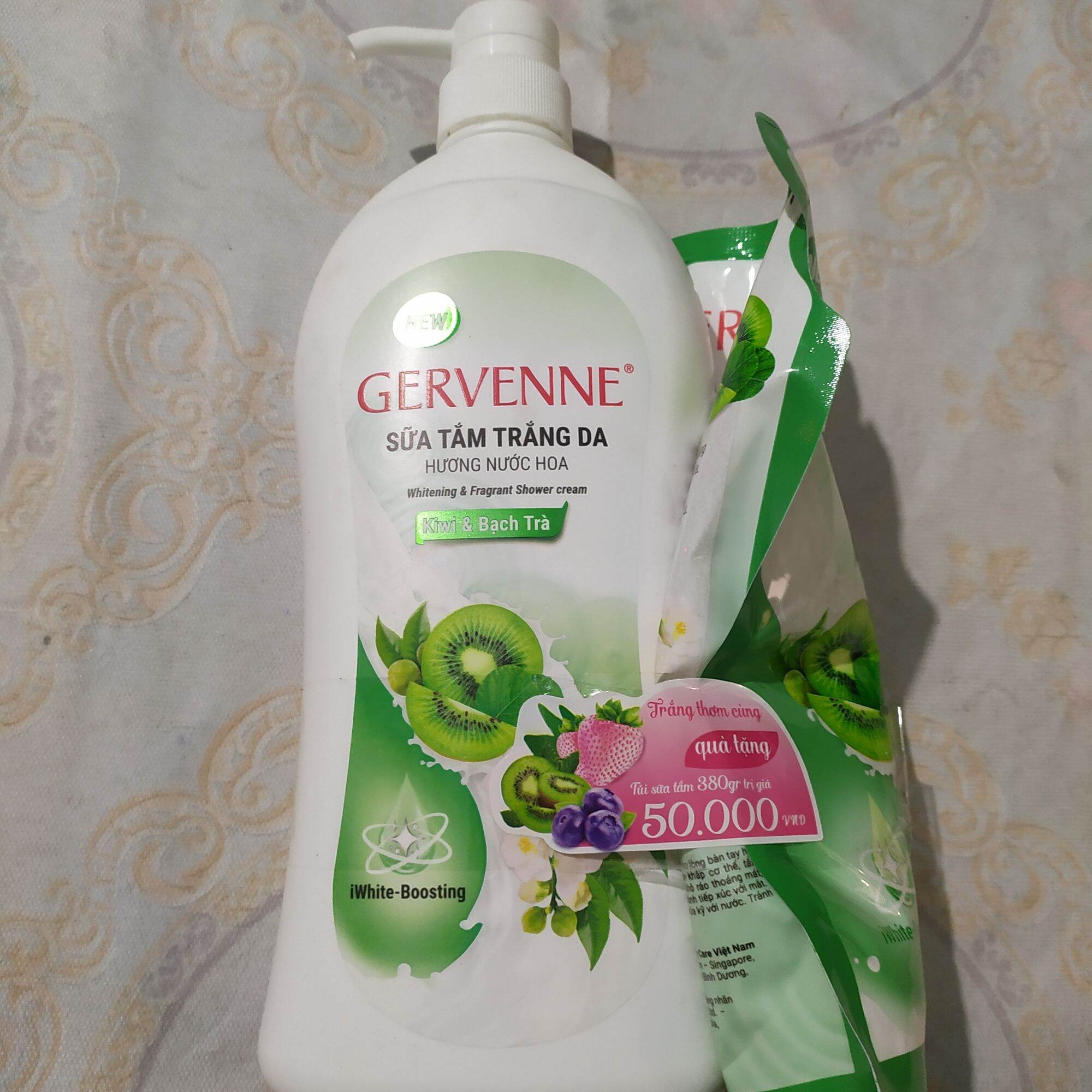 SỮA TẮM GERVENNE 900GAM